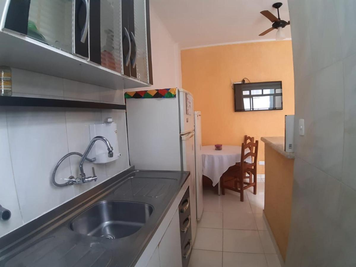 Apartamento De Frente Para Praia Com Wi-Fi Santos  Esterno foto